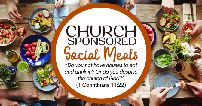Church Sponsored Social Meals